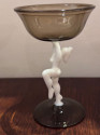 Bimini (Vienna) Complete Liqueur Set Original Decanter and 6 Matching Glasses with Dancer/Nude Figures Rare