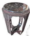 Art Deco French Style Iron Table in the Style of Edgar Brandt