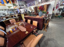 French Art Deco Dining Room Suite 8 Chairs and 3 Matching Side Pieces