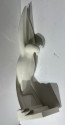 Jacques Adnet Flight of the Pigeon Ceramic Sculpture