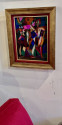 Jozef Popczyk Cubist Art Deco Painting Music Duo