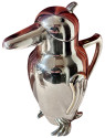 Vintage Penguin Figural Art Deco Cocktail Shaker