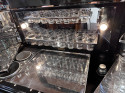 Original Philco Radio Bar Restored Complete Glassware. Bluetooth& Ebony Finish