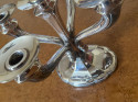 Silver Art Deco Candelabra Cluster by Plata Lappas